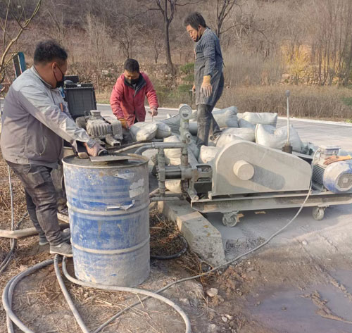 水富路面下沉注浆